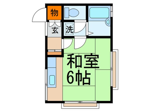 コ－ポ大久保の物件間取画像